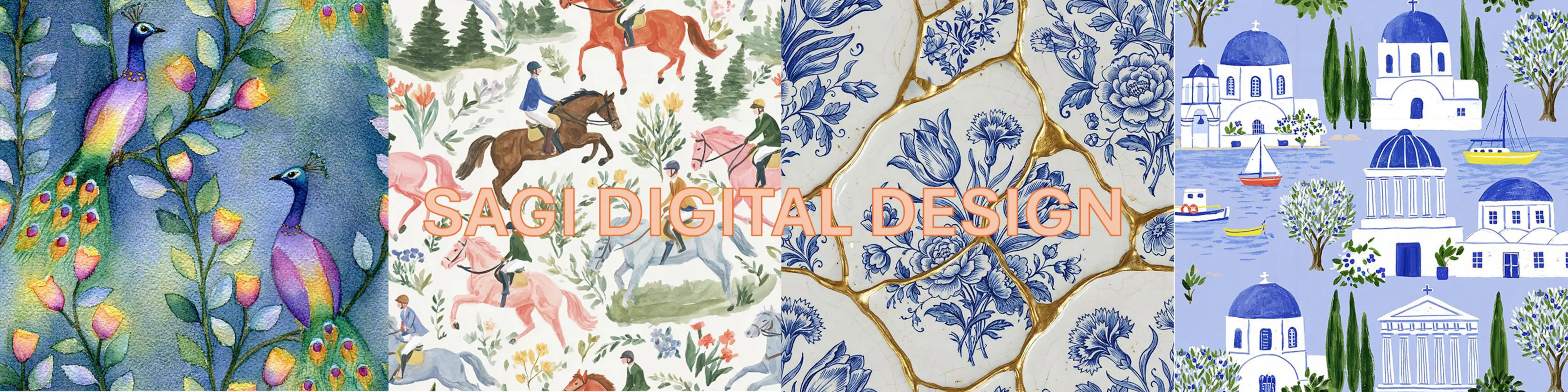 SAGIDIGITALDESIGN seamless patterns